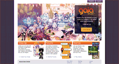 Desktop Screenshot of login.gaiaonline.com